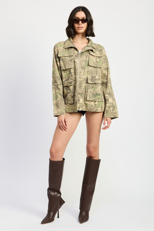 Brooks Camo Jacket