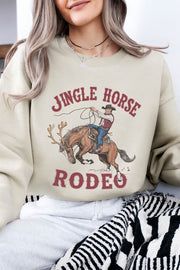 Jingle Horse Rodeo Fleece Sweatshirt