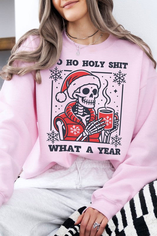 Ho, Ho, Holy Fleece Sweatshirt