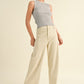 Tate Wide Leg Denim Pants