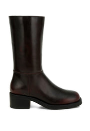 Soora Block Heel Calf Boots