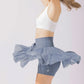 PopFlex Pirouette Skort - Blue Mist