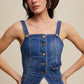 Melody Denim Tank Top