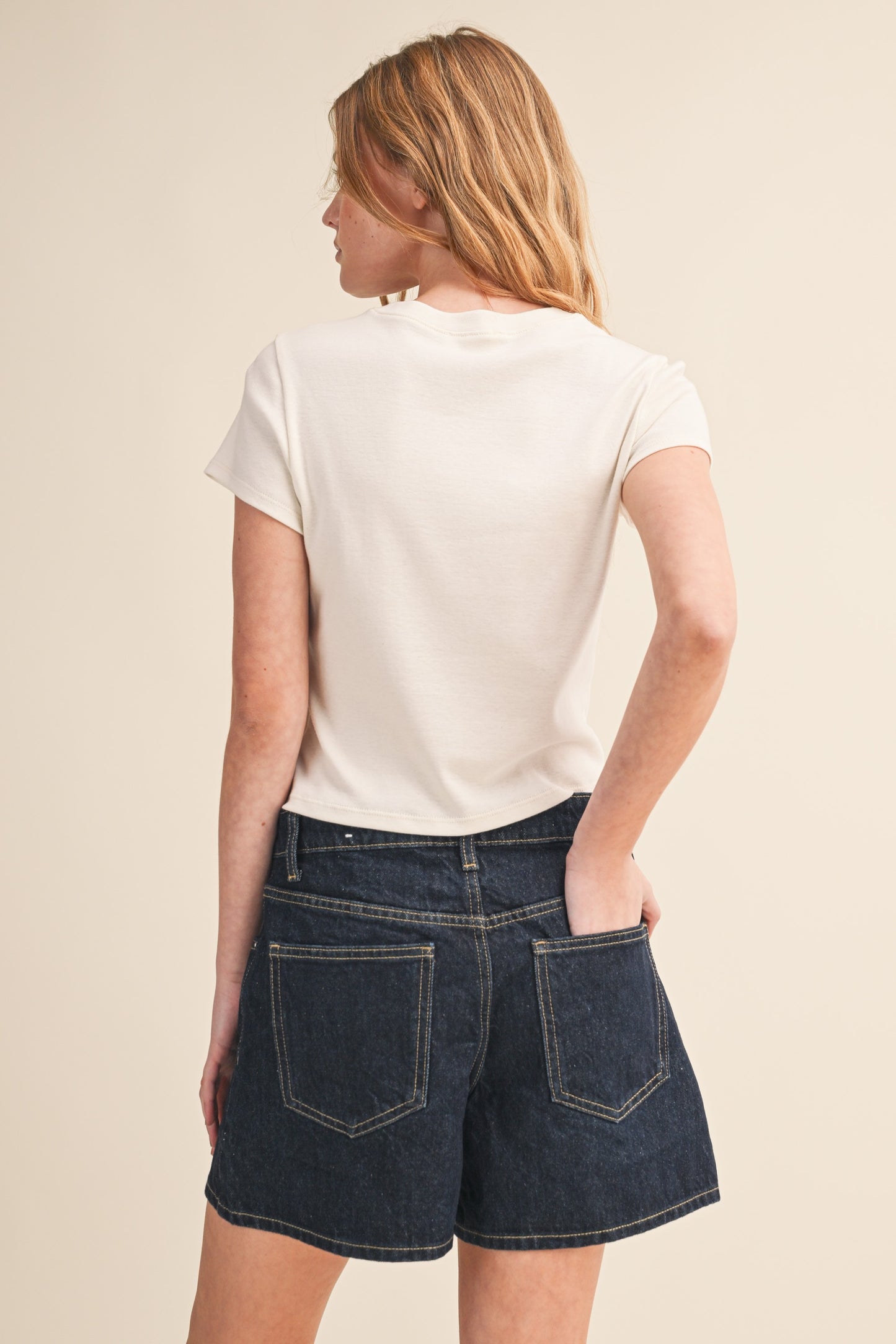 Delete My Number Baby Tee