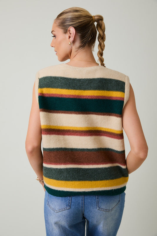 Klein Striped Vest