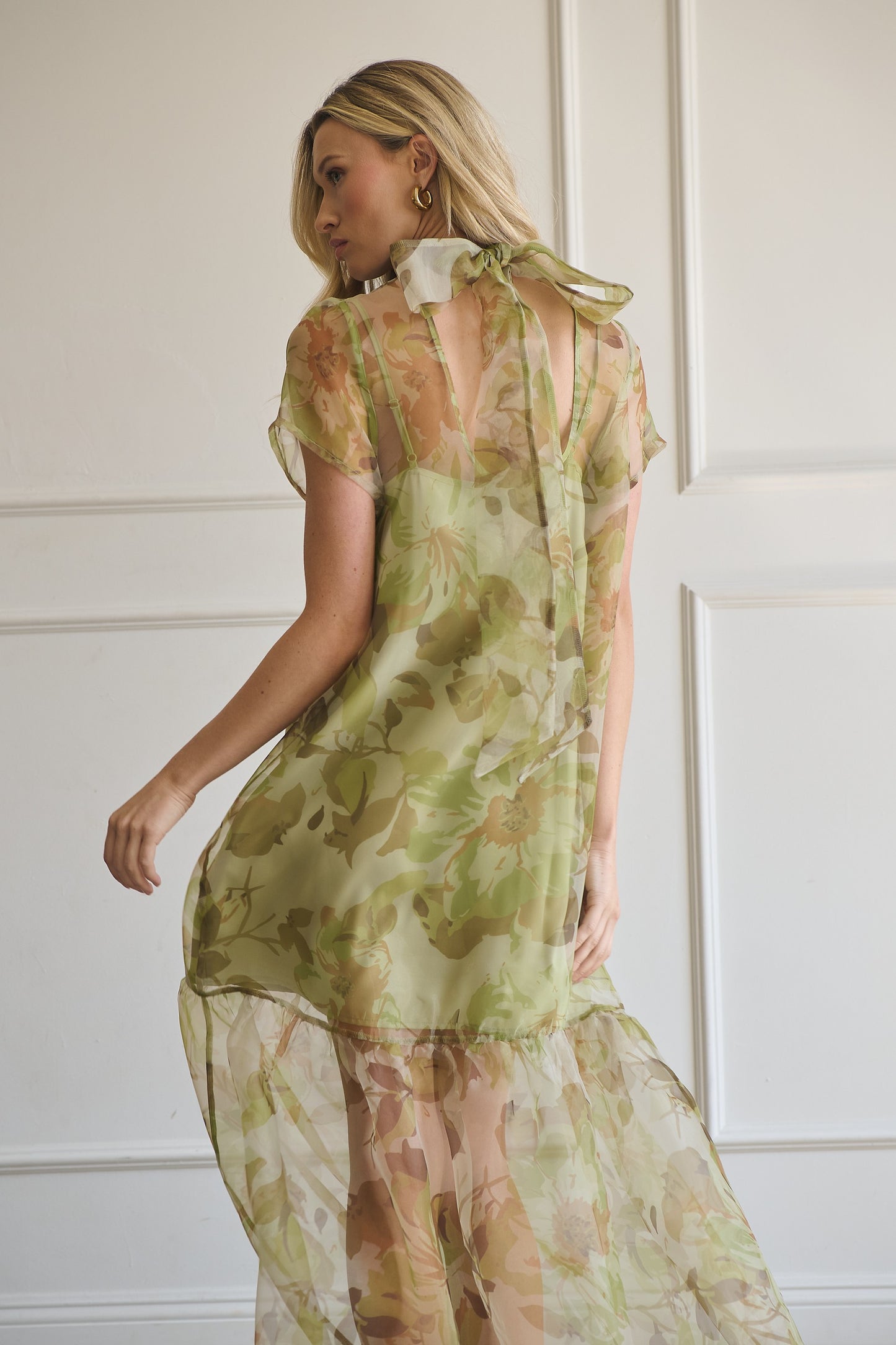 Scarlett Organza Maxi Dress