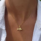Gold Shark Necklace | Waterproof Surfer Beach Jewelry