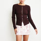 Lou Embroidered Mini Skirt