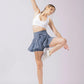 PopFlex Pirouette Skort - Blue Mist
