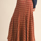 Molly Plaid Maxi Skirt