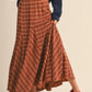 Molly Plaid Maxi Skirt