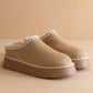 The Brandi - Platform Cozy Mule Slippers
