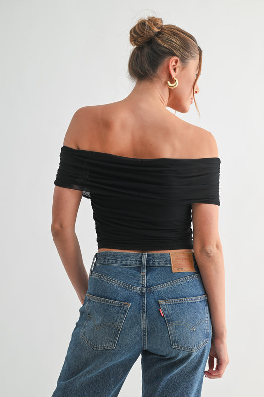 Nolan Mesh Top