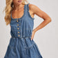 Julia Denim Romper