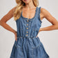 Julia Denim Romper