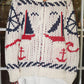 Mallorca Sailboat Cardigan