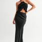 Petal Halter Ruffle Top