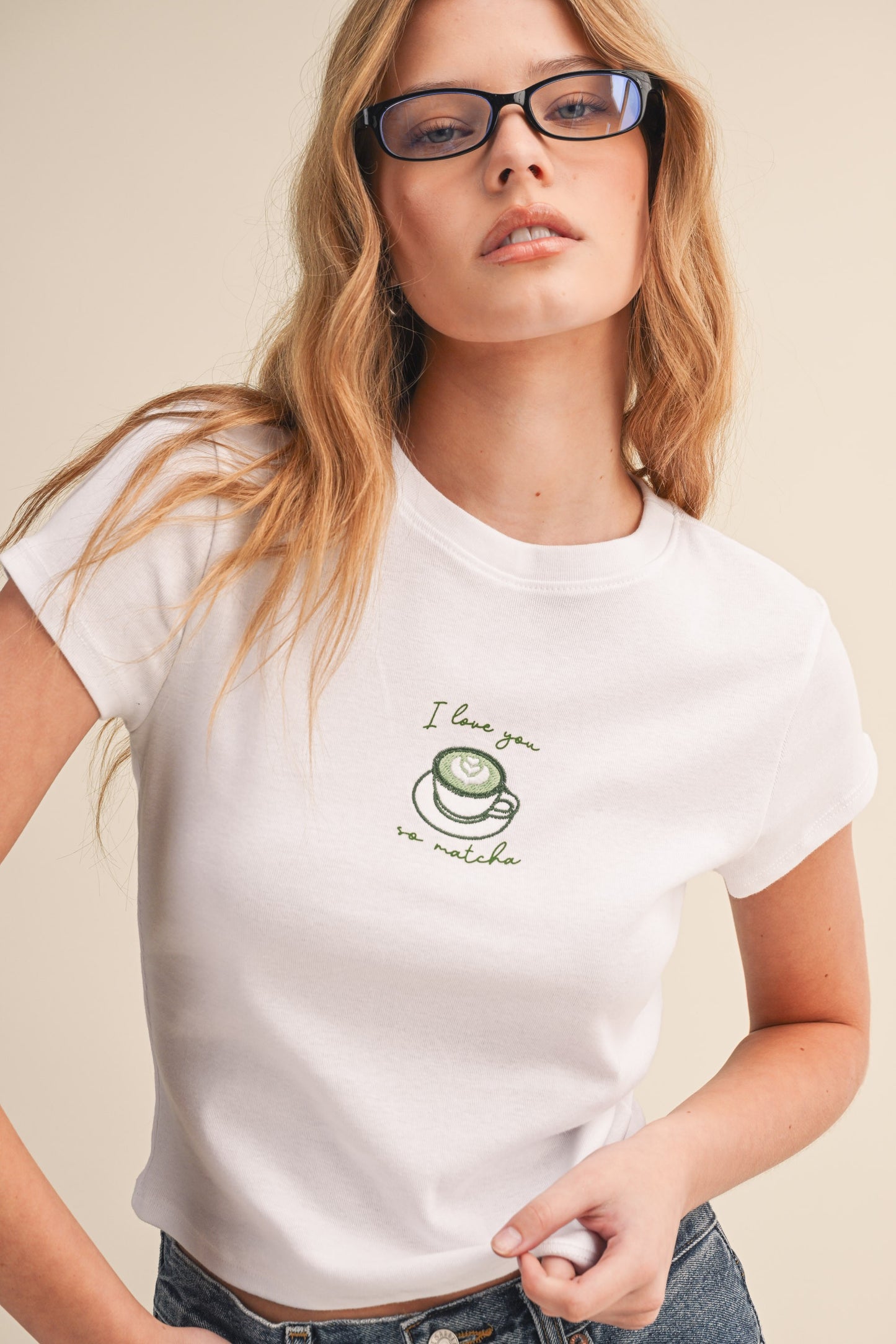 I Love You So Matcha Baby Tee