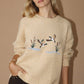 Marsh Oaks Embroidered Knit Sweater