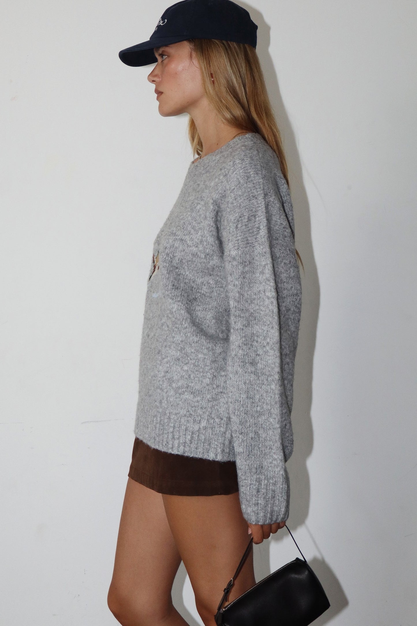 Marsh Oaks Embroidered Knit Sweater