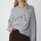 Marsh Oaks Embroidered Knit Sweater