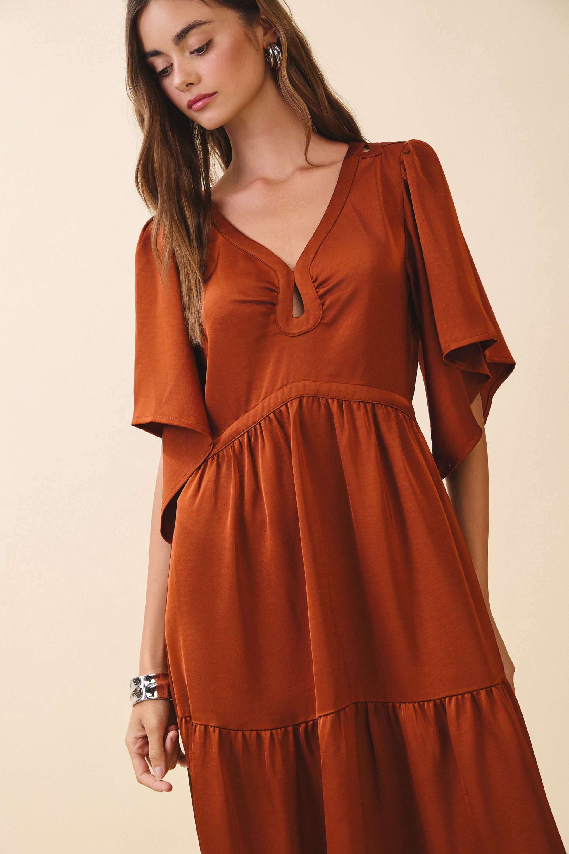 arden maxi dress The Arden Maxi Dress in Light Pink Solace London