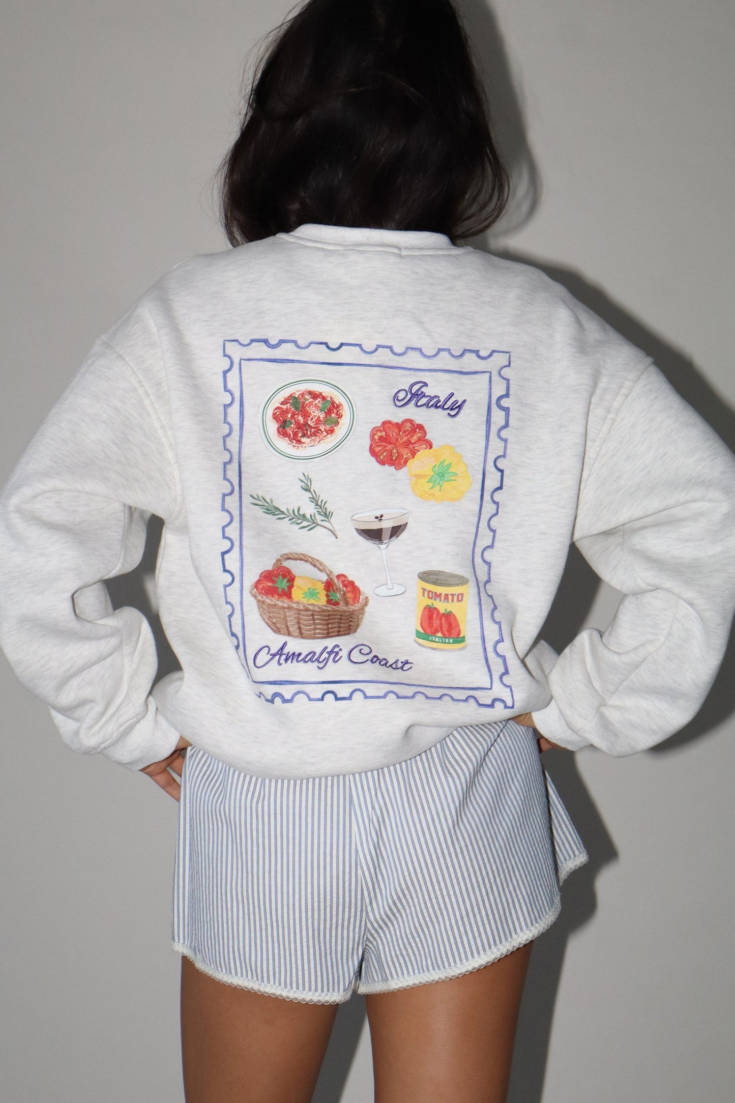 Amalfi Coast Crewneck Sweatshirt