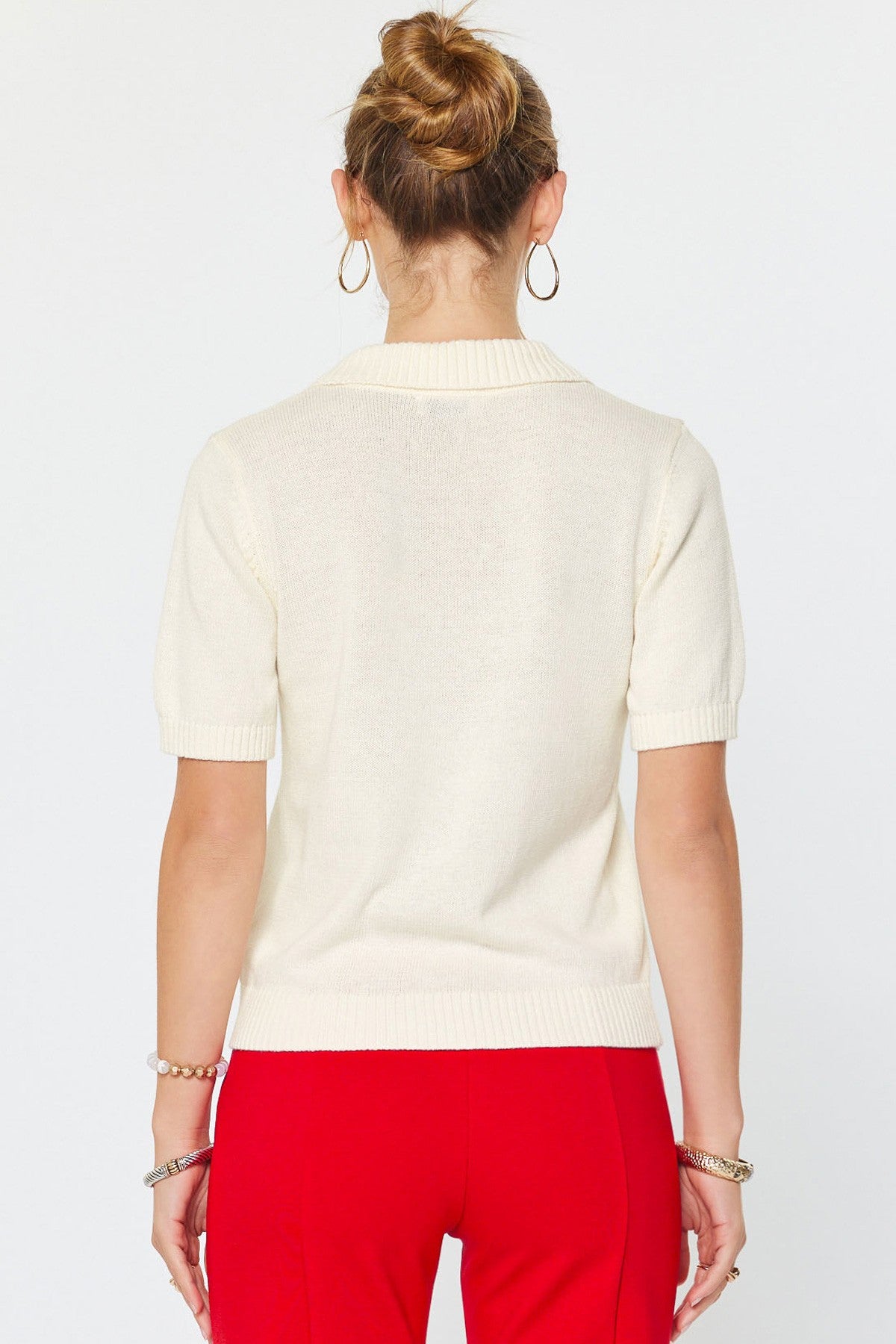 Dockside Darling Embroidered Sweater