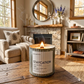 Beach Vibes Rustic Wood Wick Candle