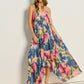 Meadowlark Pleated Maxi Column Dress