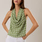Diane Cowl Neck Top