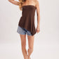 Jenny Asymmetrical Tube Top