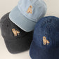 Golden Retriever Embroidered Denim Baseball Cap