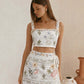Rayne Floral Ruffle Top