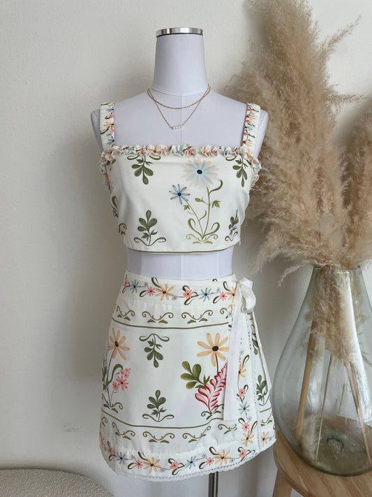 Rayne Floral Ruffle Top