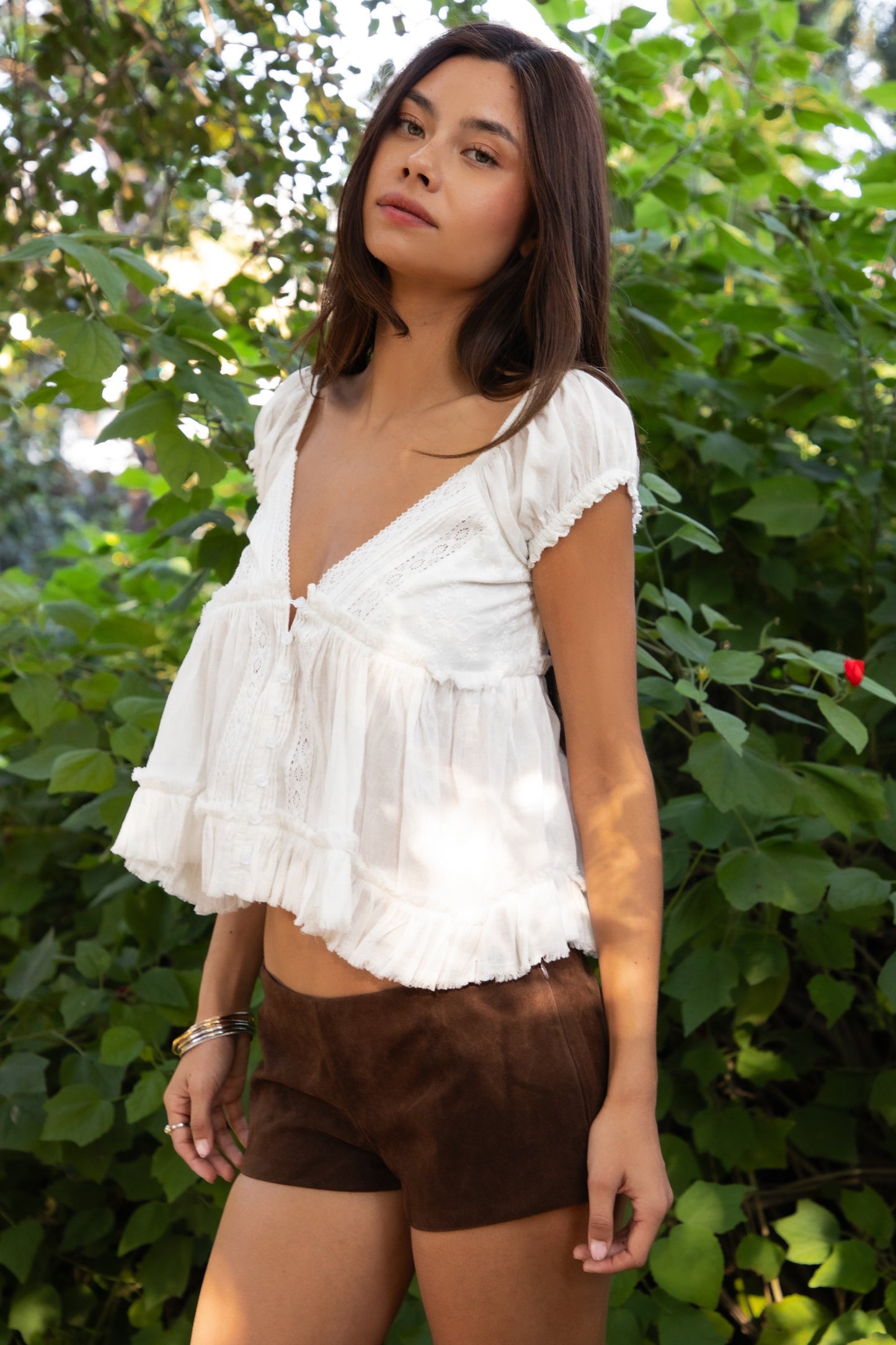 Aveline Babydoll Top