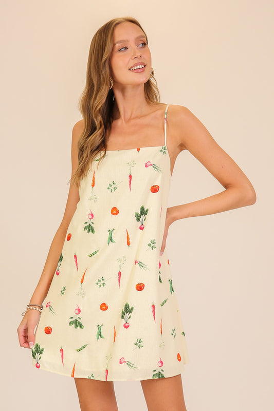 Garden Harvest Mini Dress