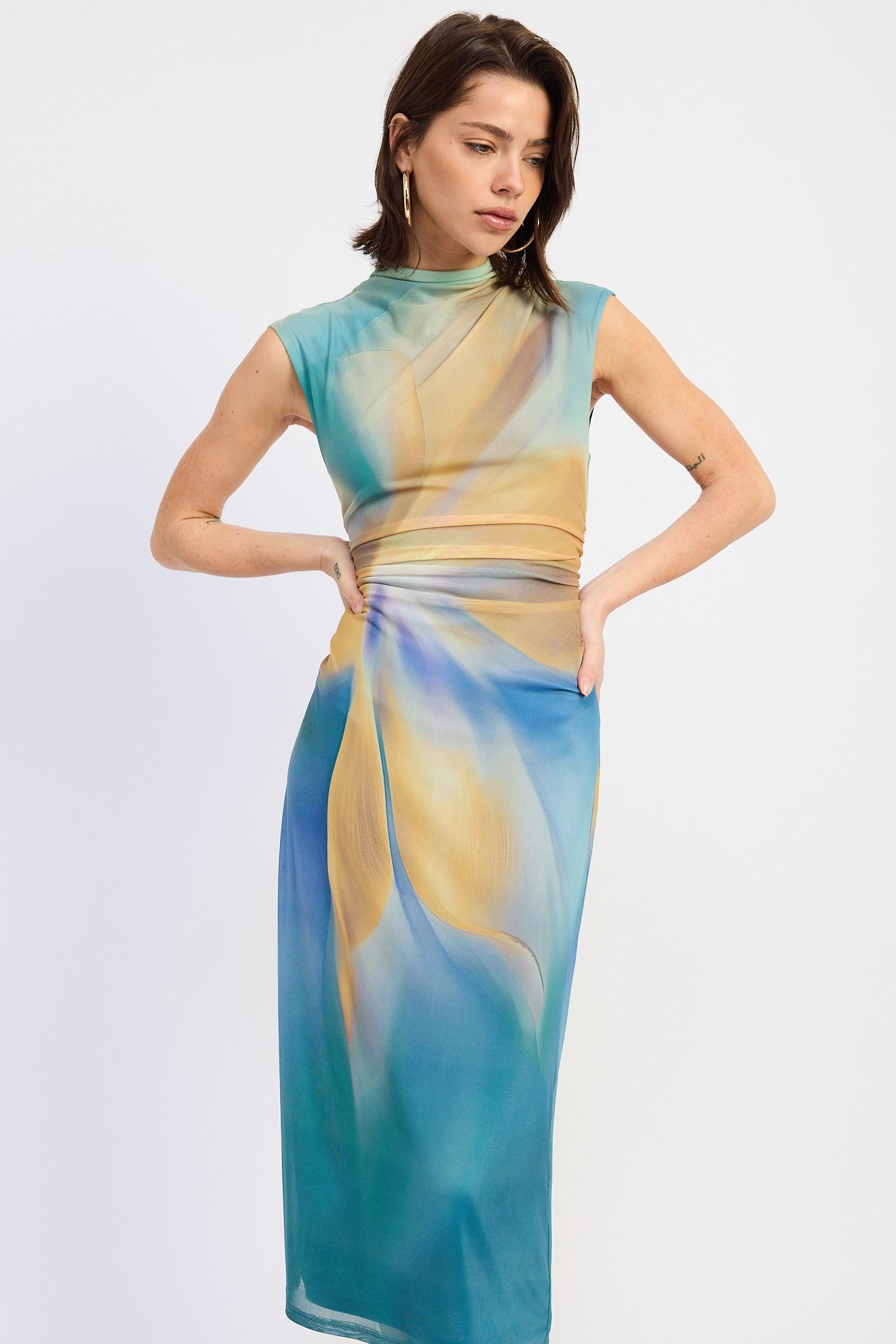 Orchid Dream Midi Dress