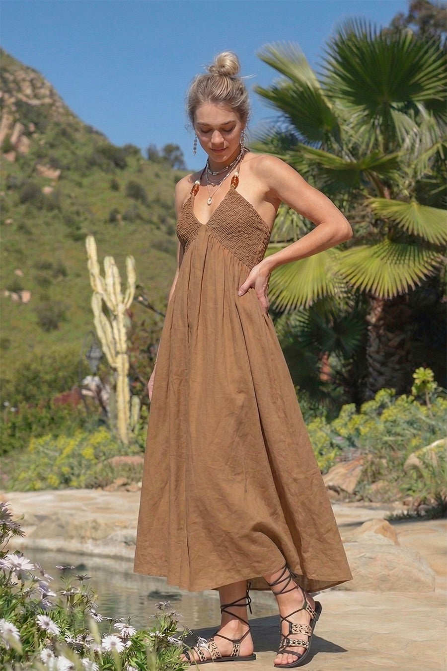 Isle Midi Dress