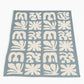 Lanai Plush Throw - Slate Blue