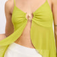 Betsy Cutout Ring Butterfly Tank