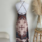 Angie Cross-Back Slip Dress