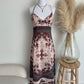Angie Cross-Back Slip Dress