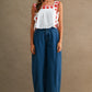 Skylar Embroidered Crop Top