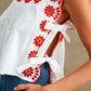 Skylar Embroidered Crop Top