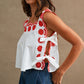 Skylar Embroidered Crop Top