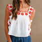 Skylar Embroidered Crop Top