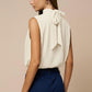 Taylor Mock Neck Sleeveless Top