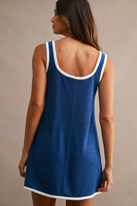 Cape May Terry Knit Mini Dress