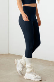 Cindy Crop Cami and High Waist Brushed Leggings Set